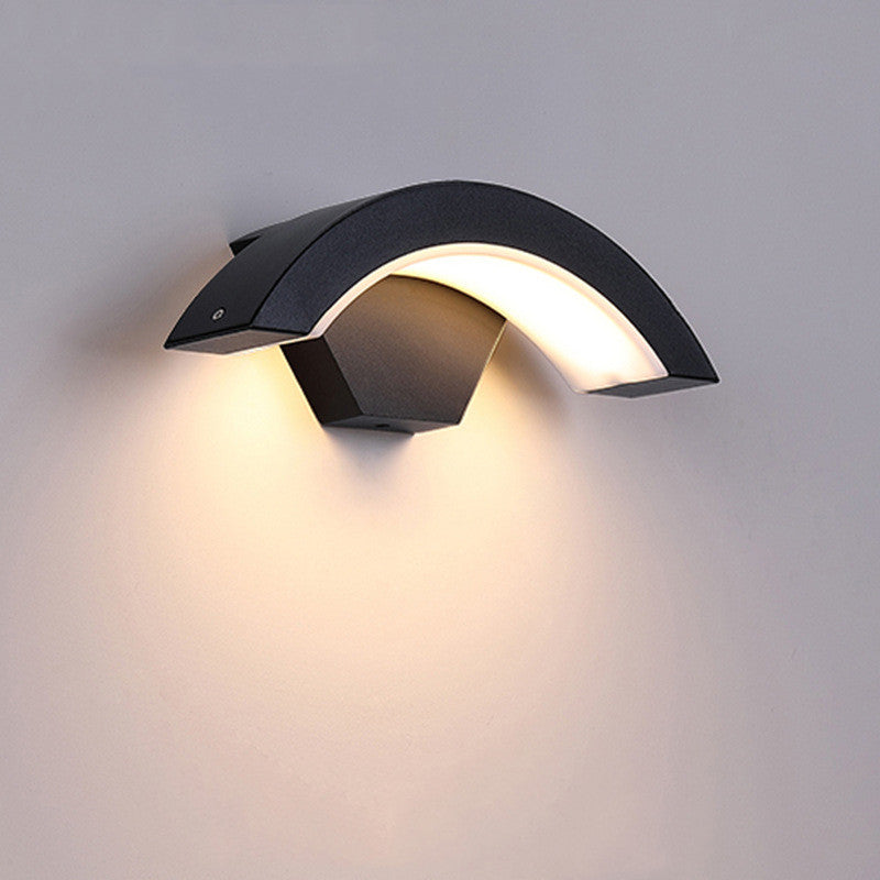 Celestial Curvature Induction wall Lamp