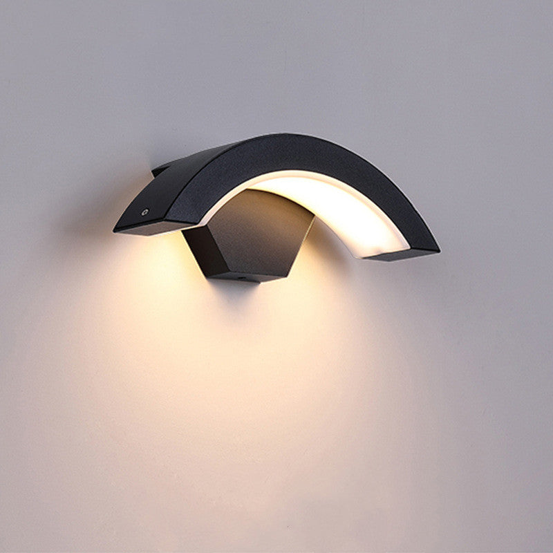 Celestial Curvature Induction wall Lamp