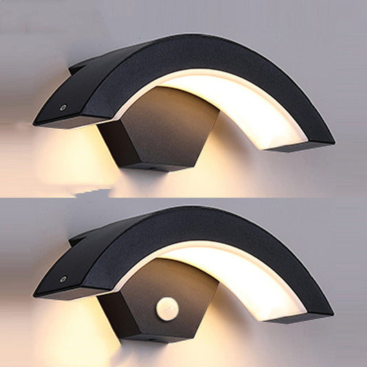 Celestial Curvature Induction wall Lamp