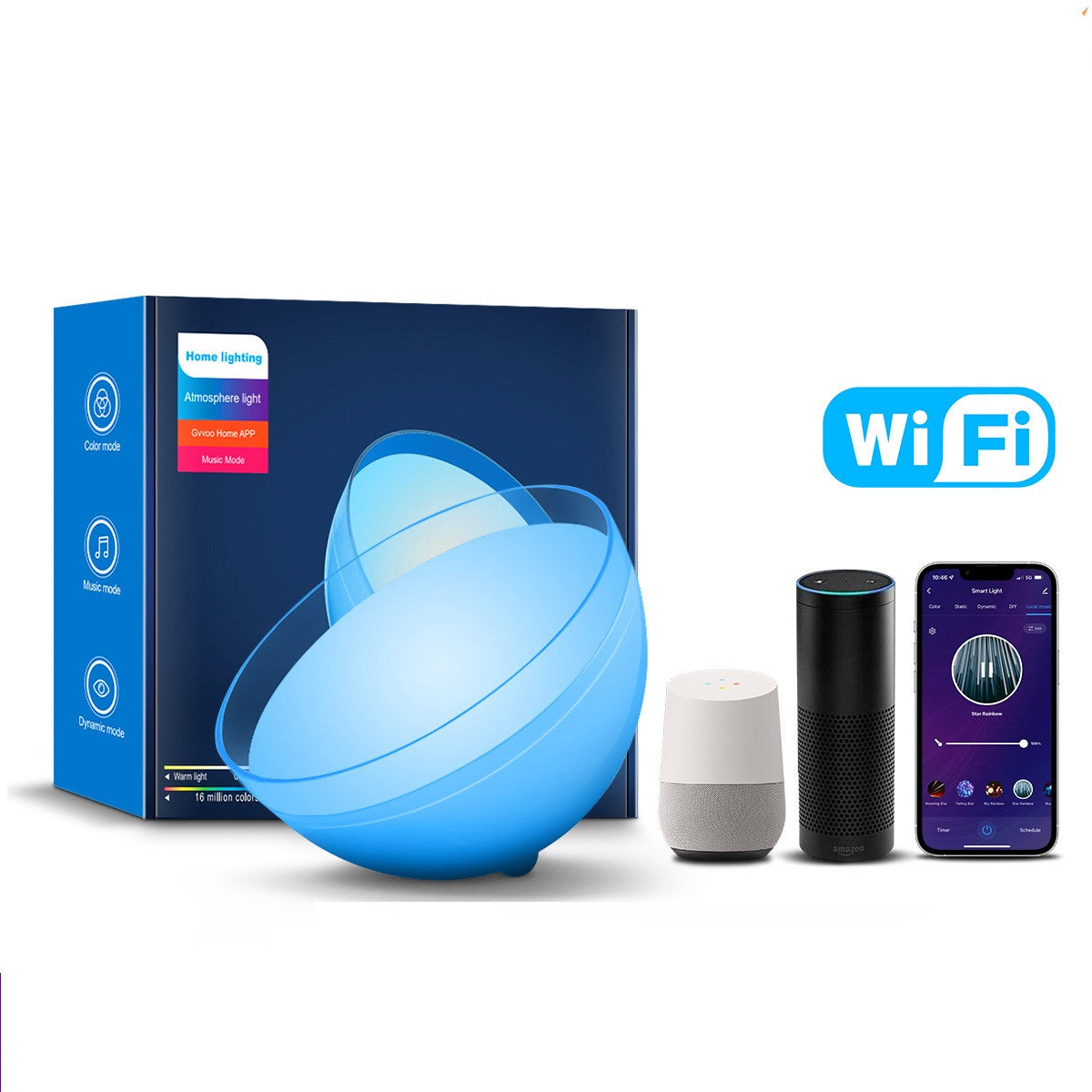 Portable Creative Wifi Desktop Atmosphere Sensing Bedside Lamp