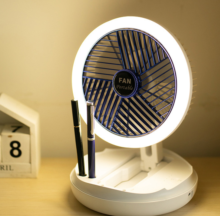 USB Foldable Table Fan Wall