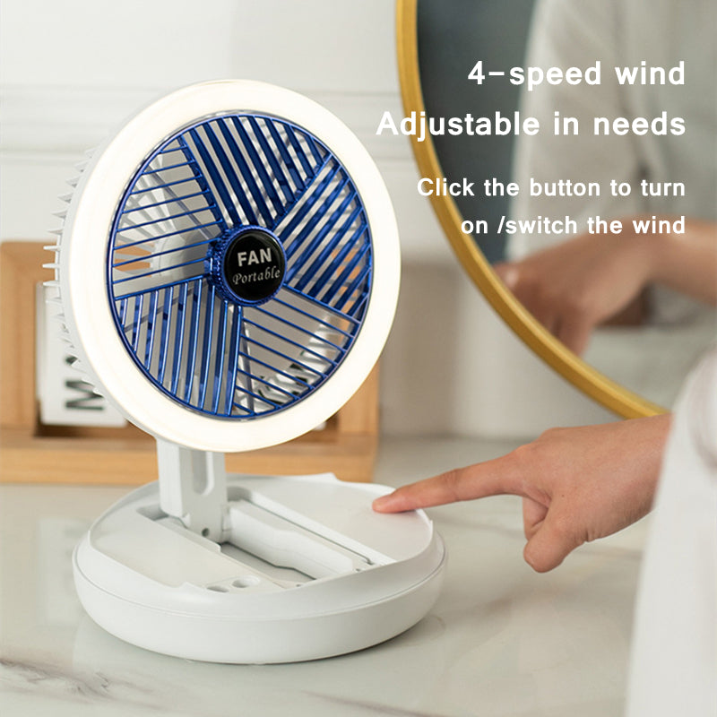 USB Foldable Table Fan Wall
