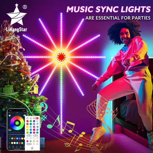 LED Fireworks Light