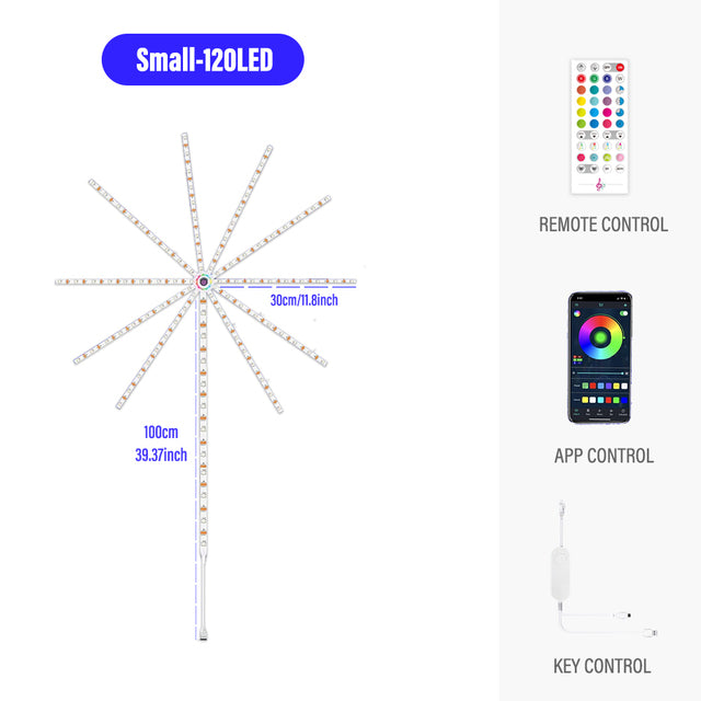 LED Fireworks Light